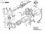 Bosch 0 603 374 003 Pws 7-125 Angle Grinder 230 V / Eu Spare Parts